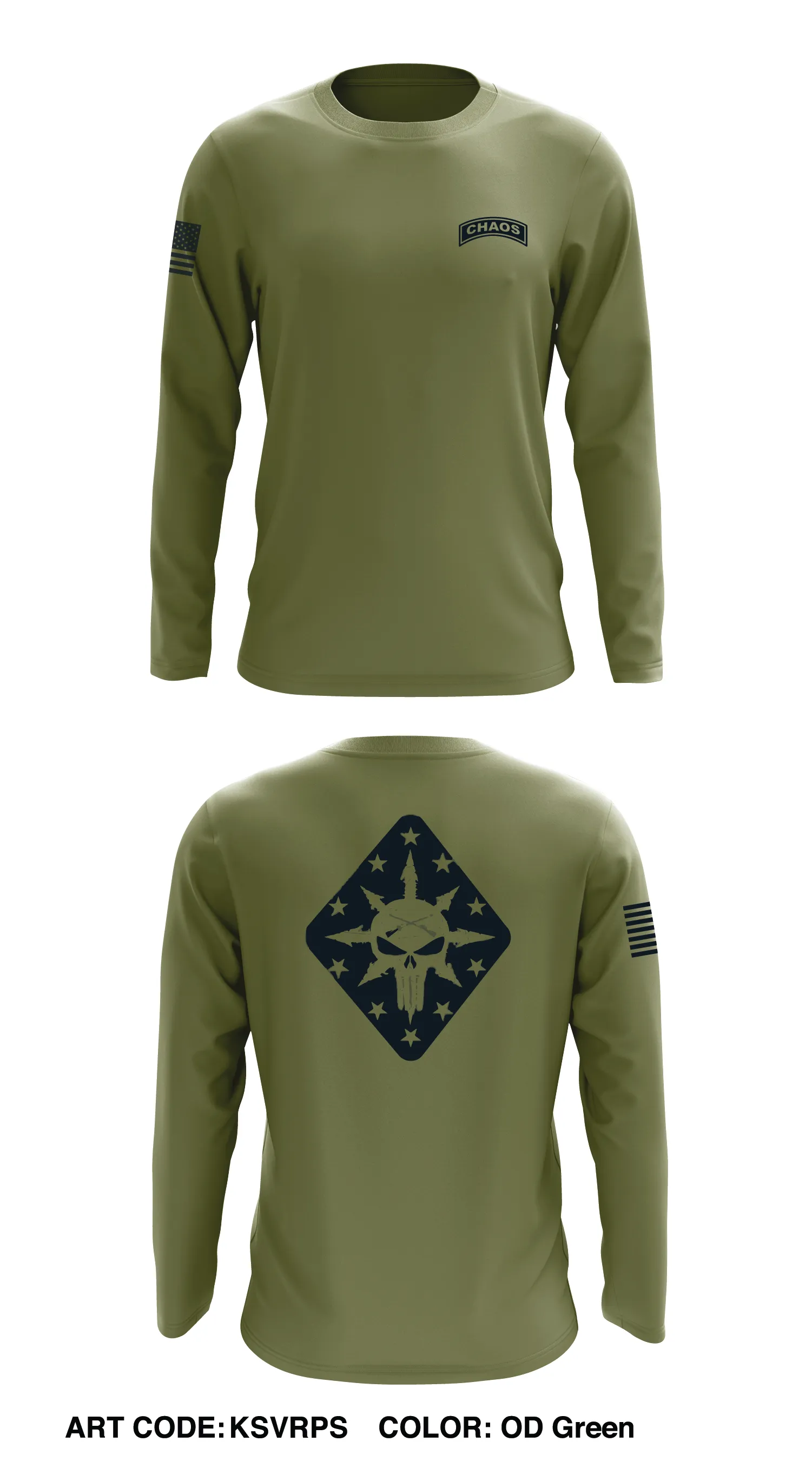 1-635 AR Store 1 Core Men's LS Performance Tee - KSVRPS