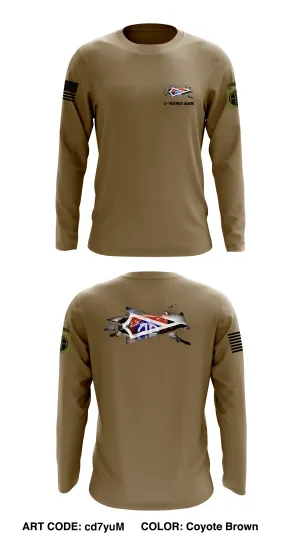 1-82nd ARB Store 1 Core Men's LS Performance Tee - cd7yuM