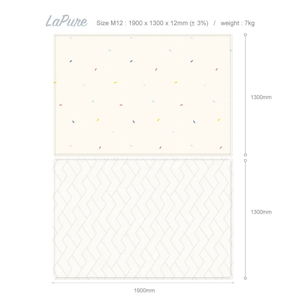 [1 Yr Local Warranty] Parklon LaPure Candy Spring Block Herringbone (M12)Size: 1900x1300x12mm