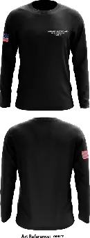 22nd Recruiting and Retention BN Team 7 Store 1 Core Men's LS Performance Tee - Q5HuTF