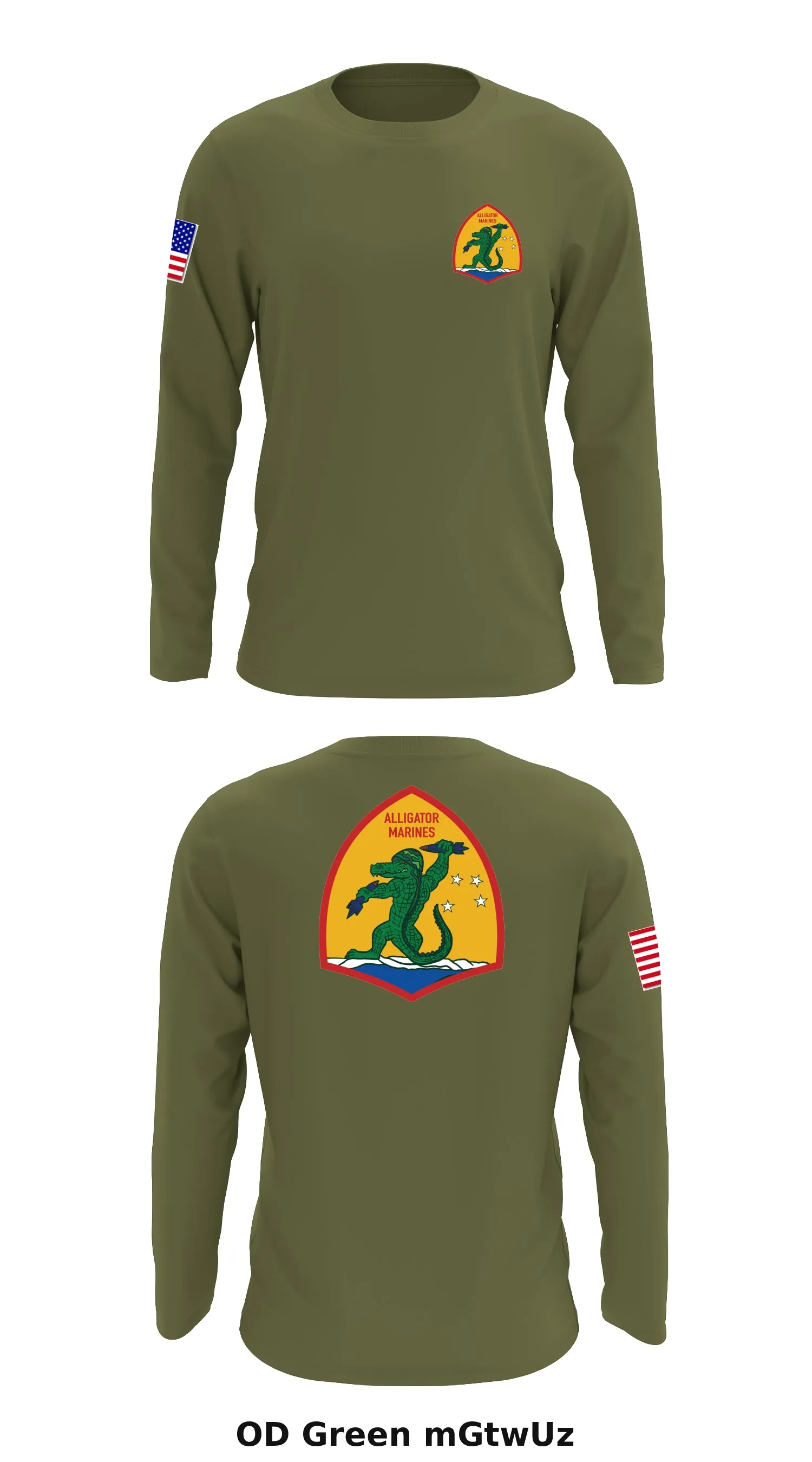 2nd Assault Amphibian Battalion Store 1 Core Men's LS Performance Tee - mGtwUz