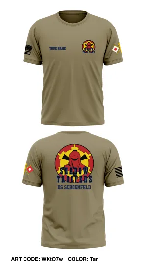 2nd PLT, E Co, 551 BN, 15th SIG BG Store 1 Core Men's SS Performance Tee - WKtO7w