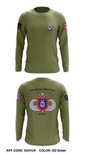 3 BCT 82ABN DIV Store 1 Core Men's LS Performance Tee - XbXVcR