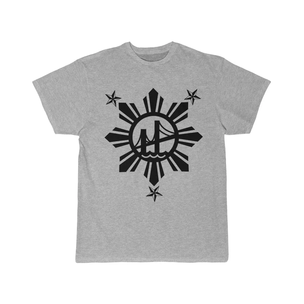 3 Stars and Sun Bridges Men's Short Sleeve Tee