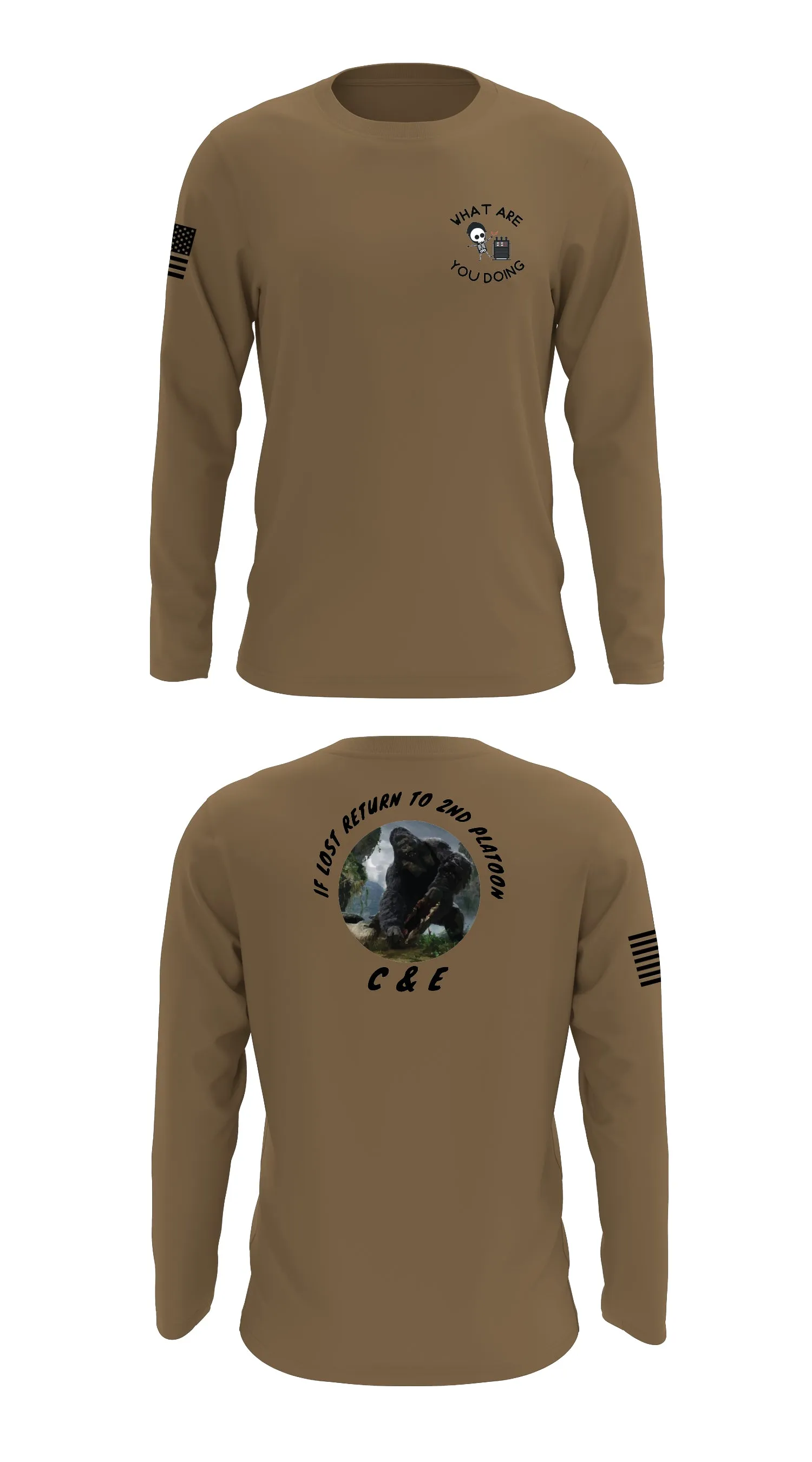 3666th SMC Store 2 Core Men's LS Performance Tee - 79194893868