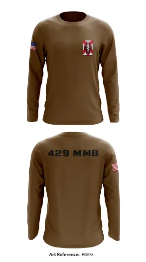 429 MMB Store 1 Core Men's LS Performance Tee - pxg7aX