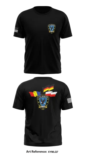 5 101 AVN REGT Store 1 Core Men's SS Performance Tee - XYMLq7