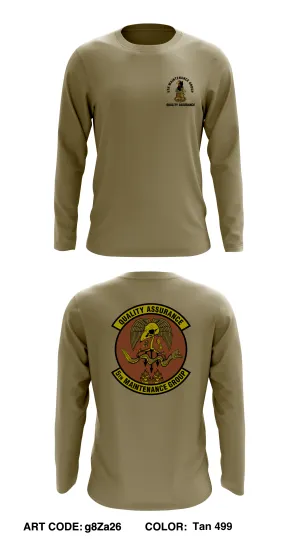 5 Maintenance Group Quality Assurance Core Men's LS Performance Tee - g8Za26