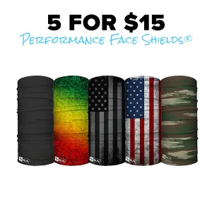 5 PACK Performance Shields®