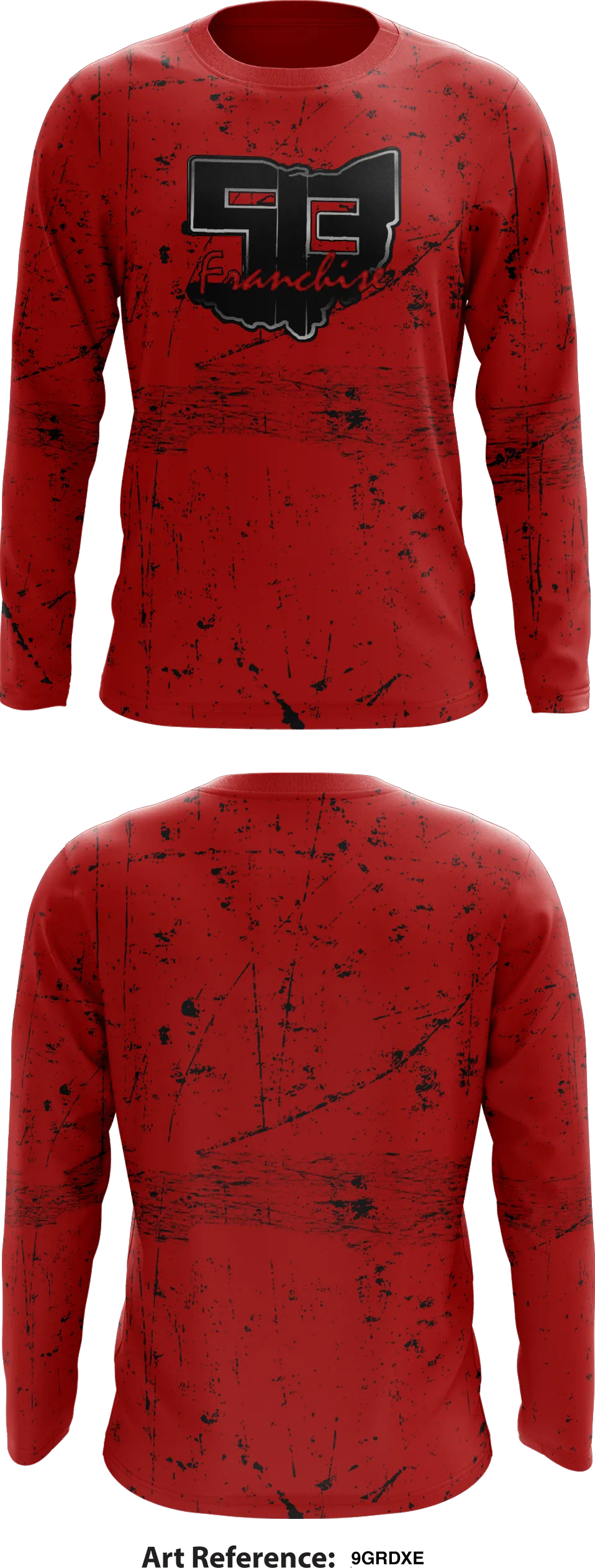 513 Franchise  Store 1 Core Men's LS Performance Tee - 9gRdXe