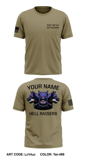 549th MP CO, 1st PLT Store 1 Core Men's SS Performance Tee - LcV4uc
