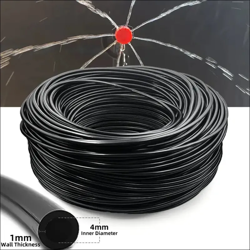 5m-30m outdoor misting cooling system with brass misting nozzles