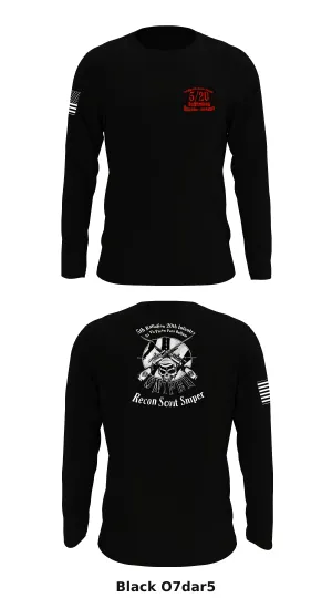 5th Batt 20th INF Recon Scout Snipers Store 1 Core Men's LS Performance Tee - O7dar5