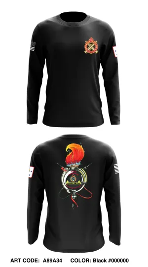 73rd Ordnance Training Detachment  Core Men's LS Performance Tee - A89A34