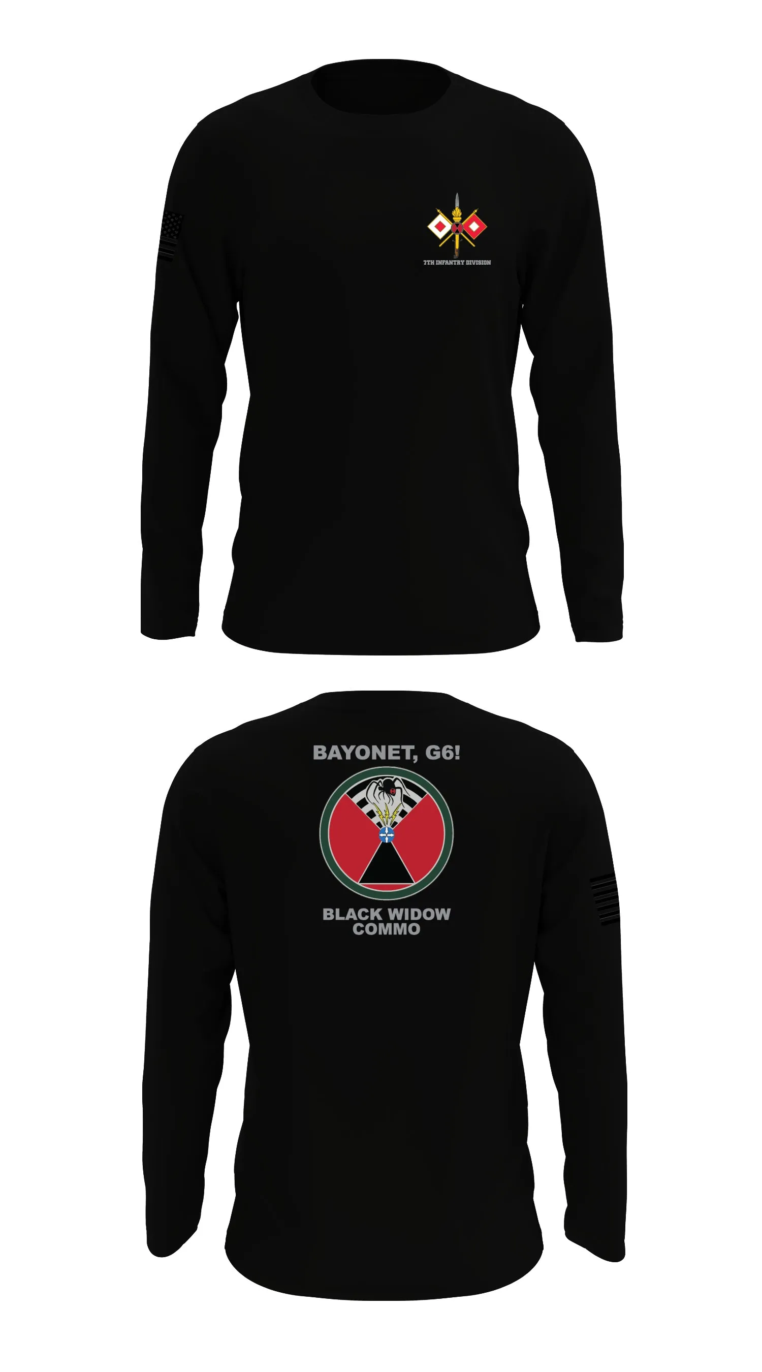 7ID Store 1 Core Men's LS Performance Tee - 66147250253