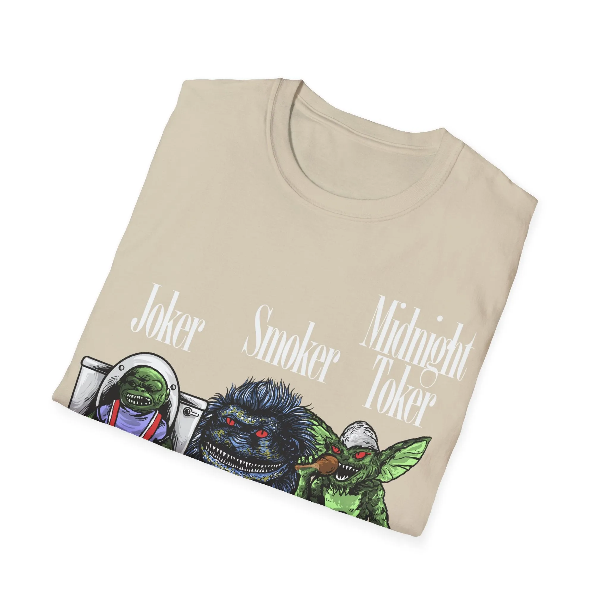 80's Monsters Tee on Softstyle