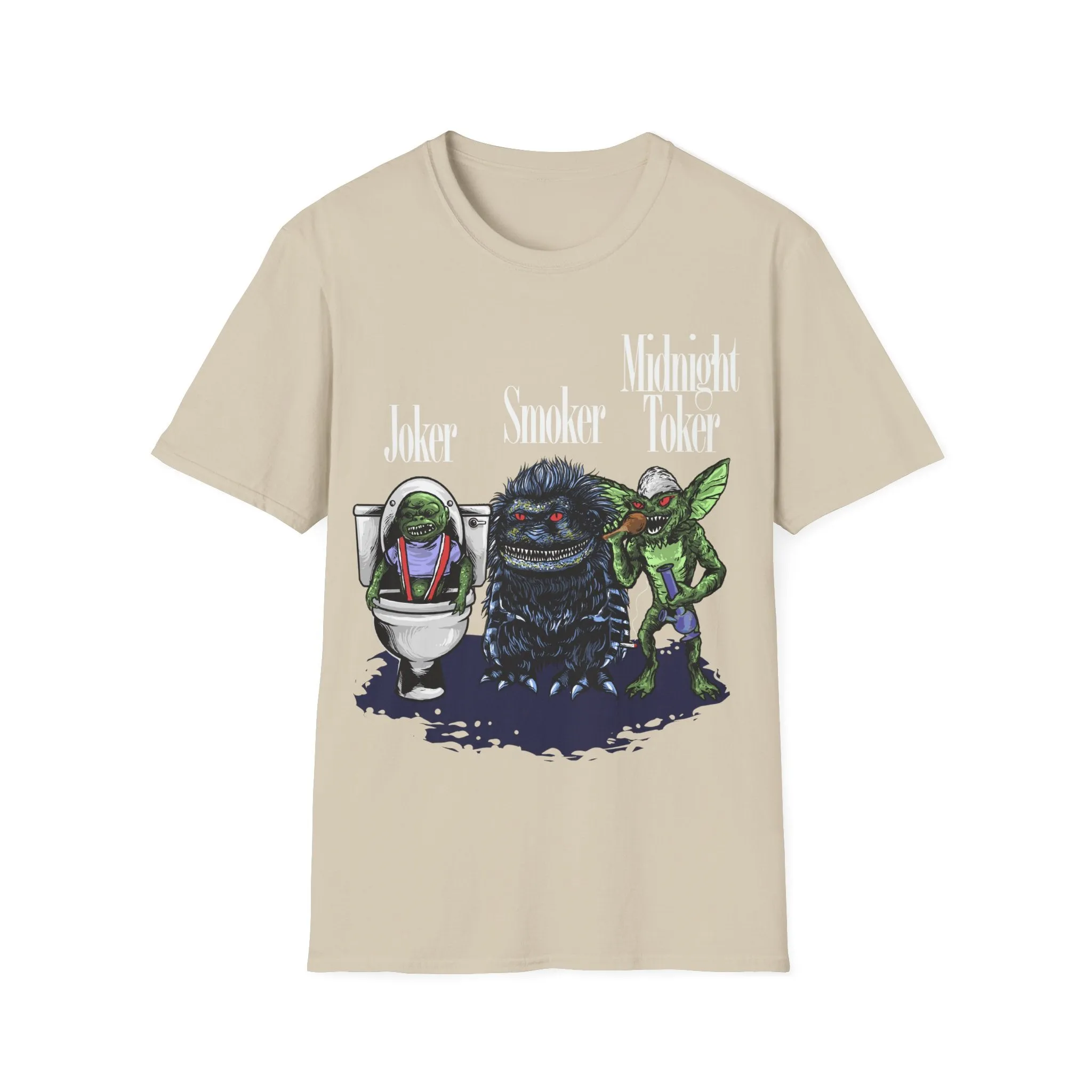 80's Monsters Tee on Softstyle