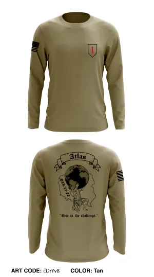 A Co, 101 BSB, 1 ABCT Store 1 Core Men's LS Performance Tee - cDrYv8