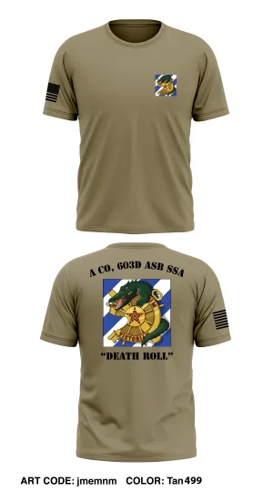 A co 603D Aviation Support Battalion Store 1 Core Men's SS Performance Tee - jmemnm