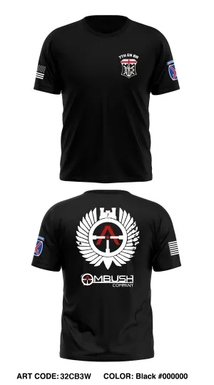 A Co, 7th EN BN Store 1 Core Men's SS Performance Tee - 32CB3W