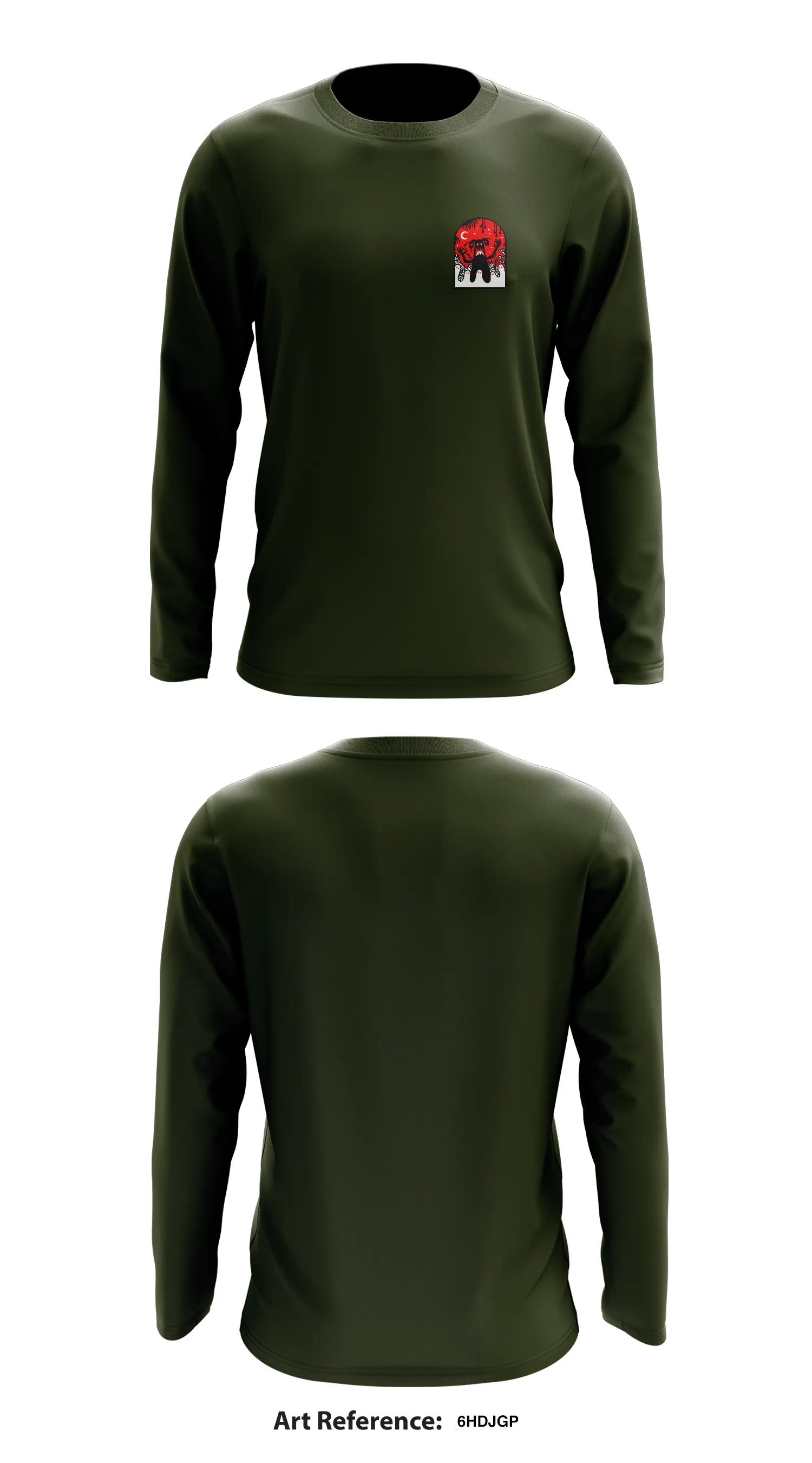 A/1 POB (A) Store 1 Core Men's LS Performance Tee - 6HDJgp