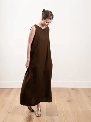 abito happy dress - cigar