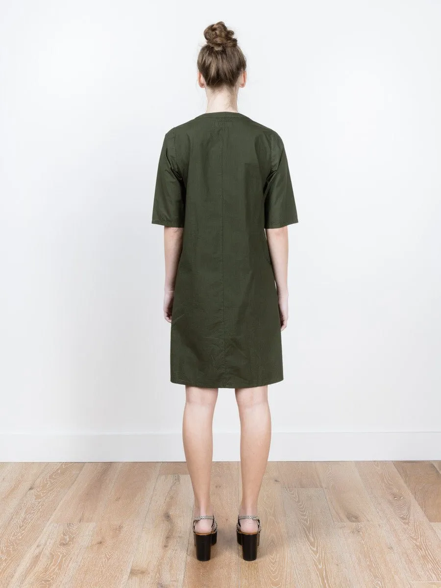 abito pigi dress - olive