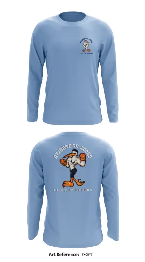 AFJROTC GA-20066 Store 1 Core Men's LS Performance Tee - tXqSy7