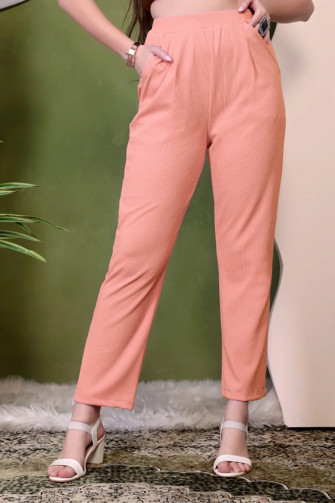All-Day Comfortable: Women’s Soft Lycra Pants