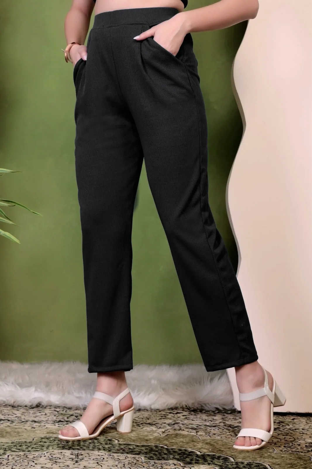 All-Day Comfortable: Women’s Soft Lycra Pants