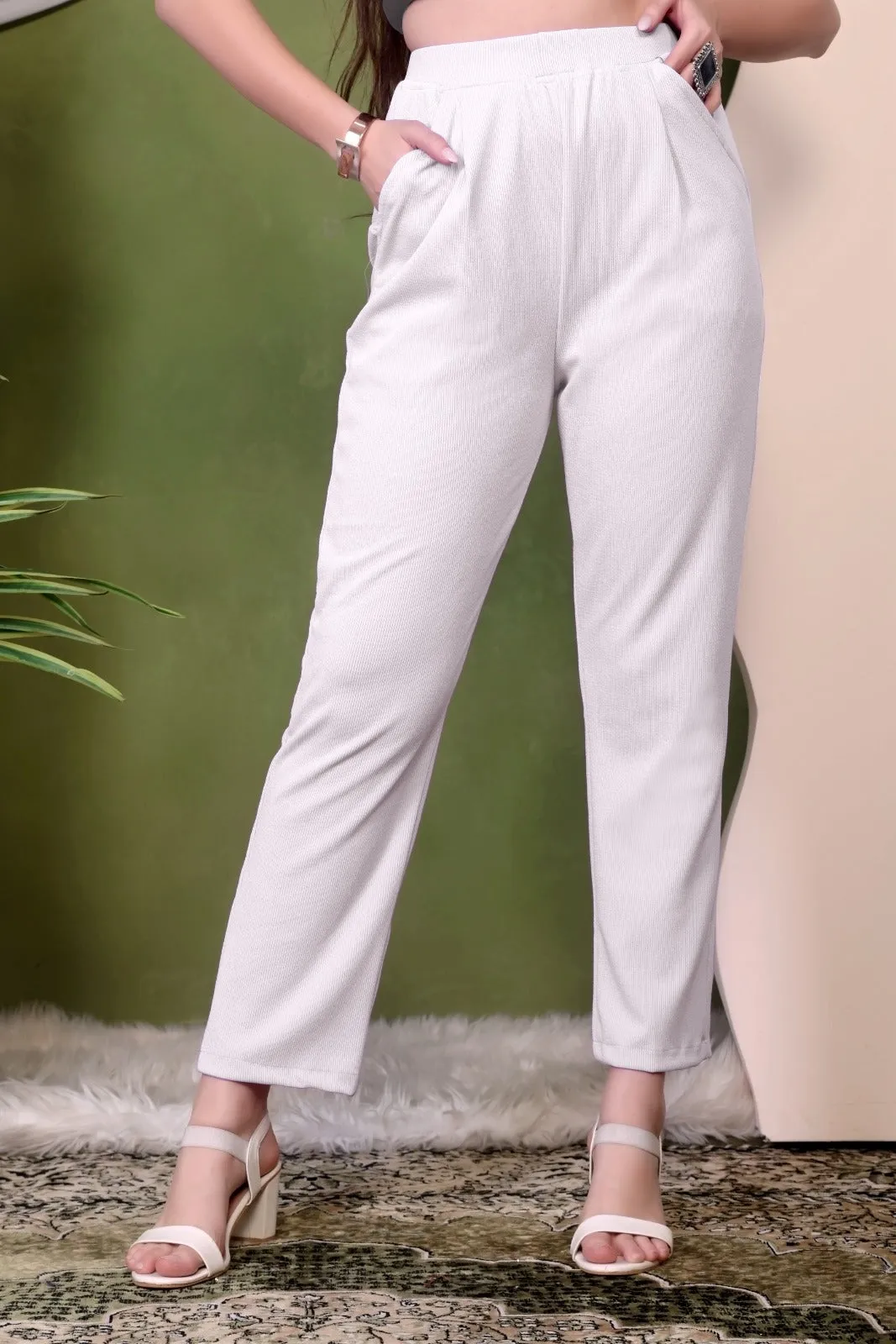 All-Day Comfortable: Women’s Soft Lycra Pants