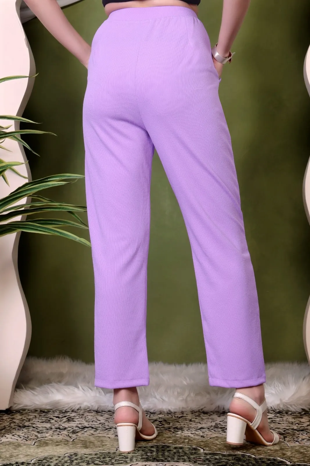 All-Day Comfortable: Women’s Soft Lycra Pants