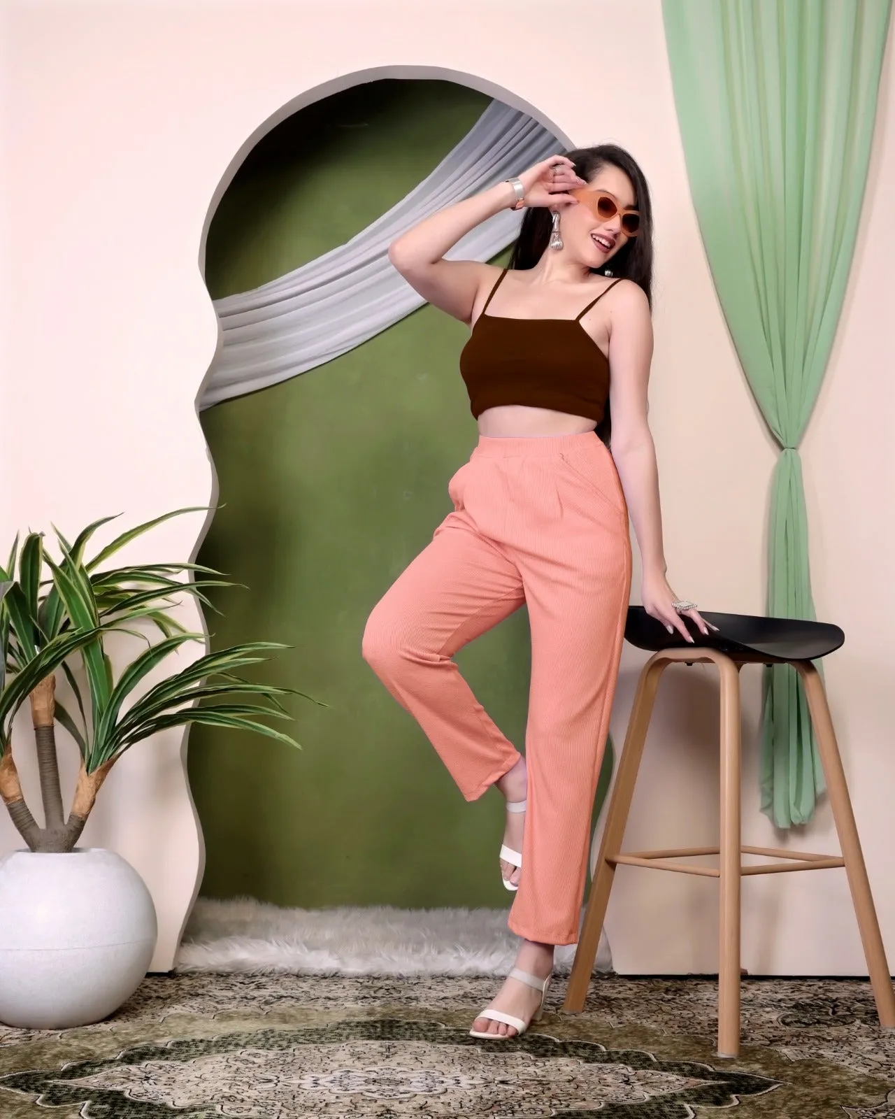 All-Day Comfortable: Women’s Soft Lycra Pants