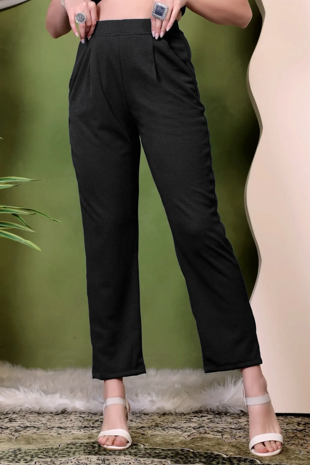 All-Day Comfortable: Women’s Soft Lycra Pants