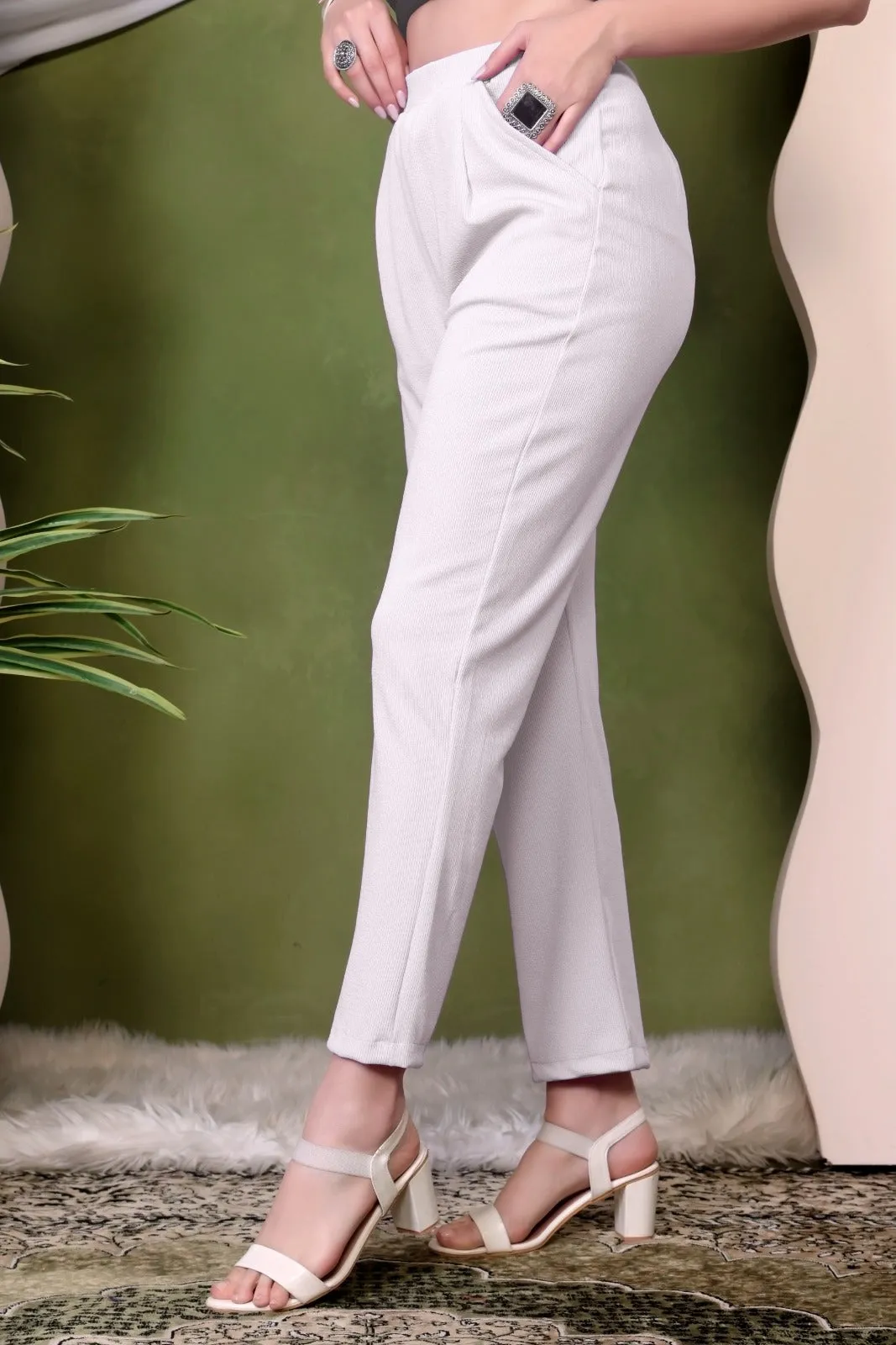 All-Day Comfortable: Women’s Soft Lycra Pants