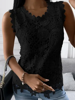 Allover Lace Tank From MsDressly