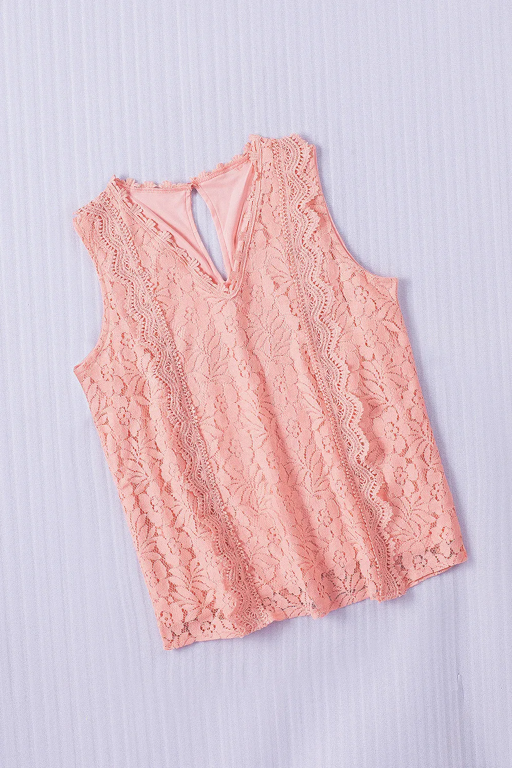 Allover Lace Tank From MsDressly