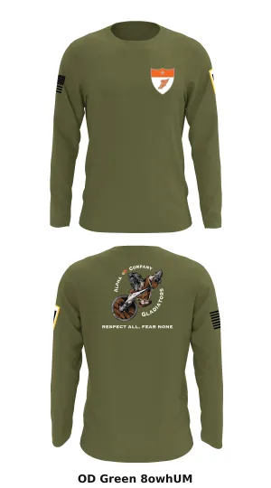 Alpha company 62D ESB Store 1 Core Men's LS Performance Tee - 8owhUM