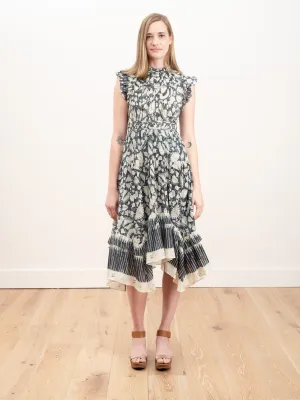 amalia dress - indigo