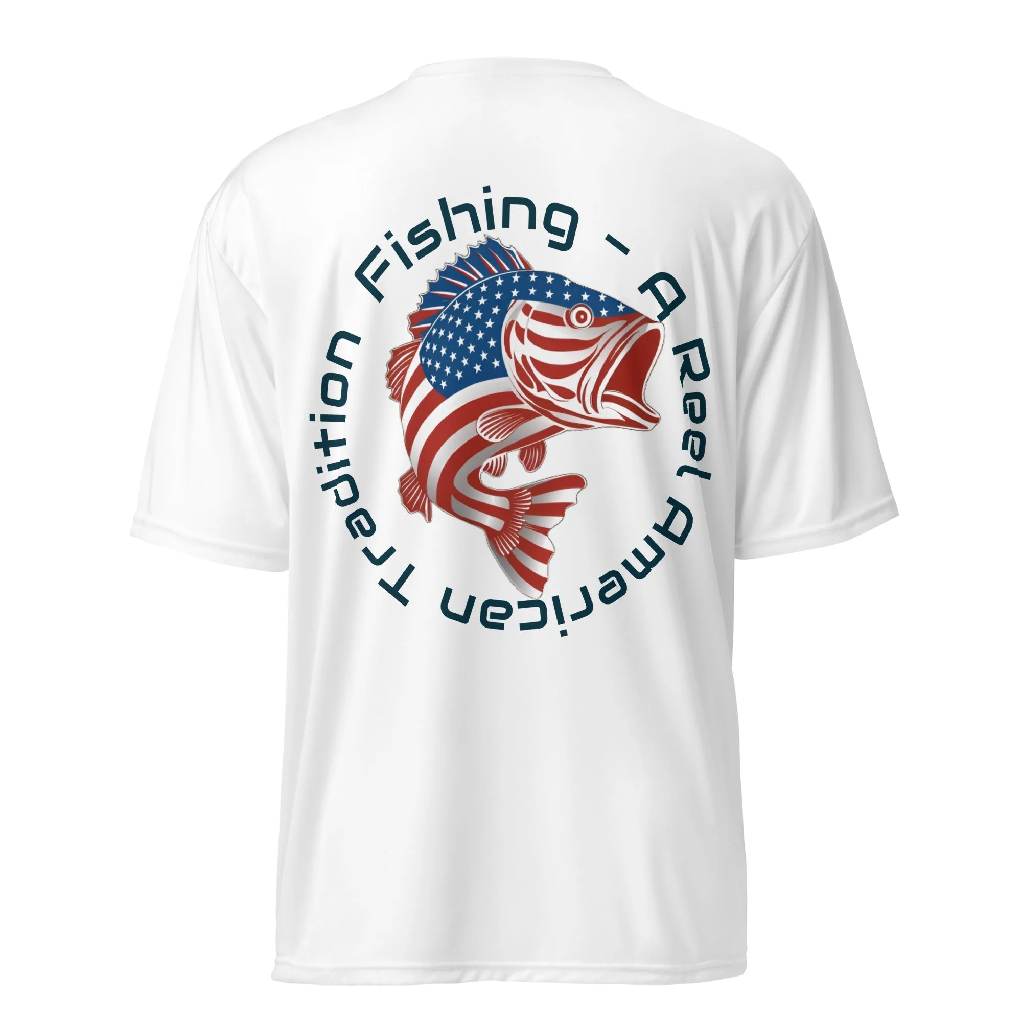 American Fishing Men's Performance Tee