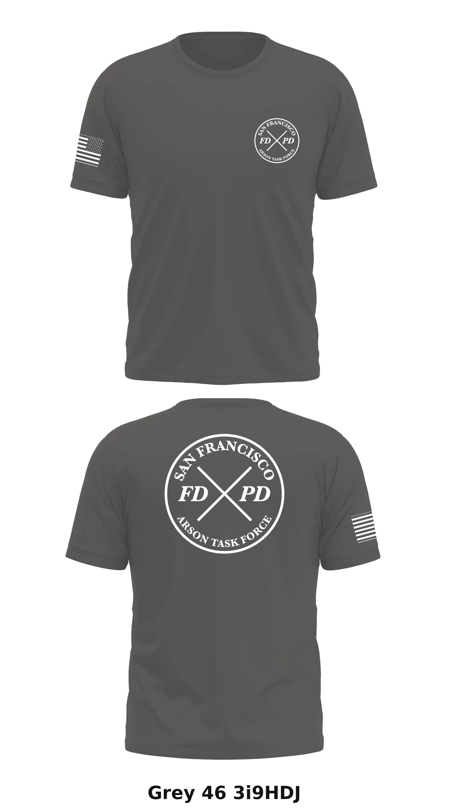 Arson Task Force  Store 1 Core Men's SS Performance Tee - 3i9HDJ