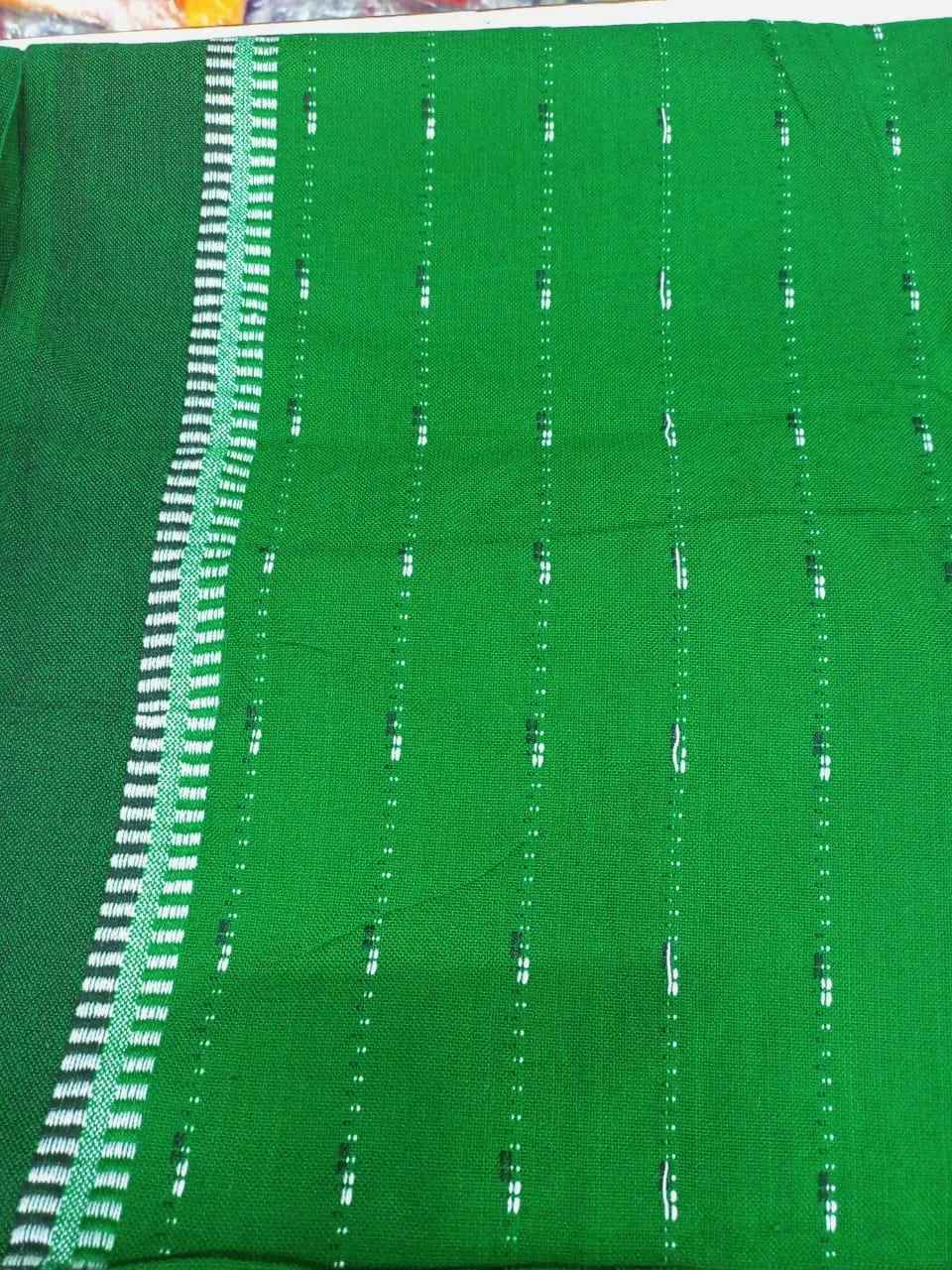 Authentic Maasai Shuka Blanket - Traditional African Tribal Wrap, green Plaid Safari Blanket for Home Décor or Outdoor Adventures