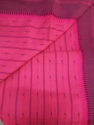 Authentic Maasai Shuka Blanket - Traditional African Tribal Wrap, peach Plaid Safari Blanket for Home Décor or Outdoor Adventures