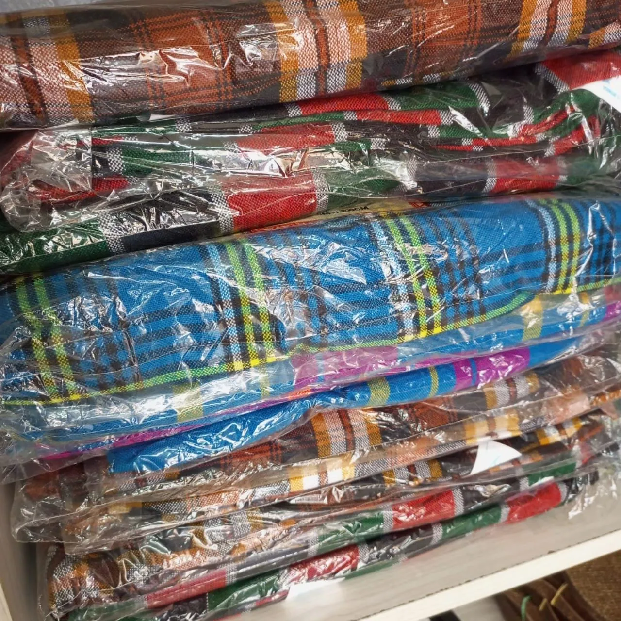 Authentic Maasai Shuka Blanket - Traditional African Tribal Wrap, Red Plaid Safari Blanket for Home Décor or Outdoor Adventures wholesale