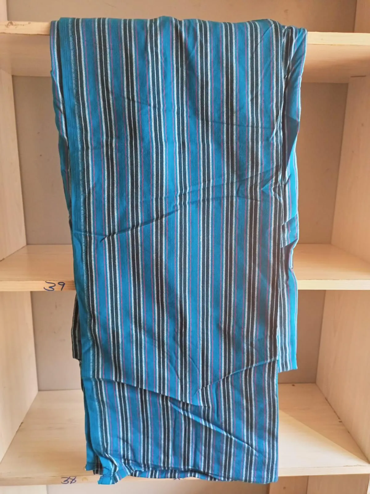 Authentic Maasai Shuka Blanket - Traditional African Tribal Wrap, Red Plaid Safari Blanket for Home Décor or Outdoor Adventures