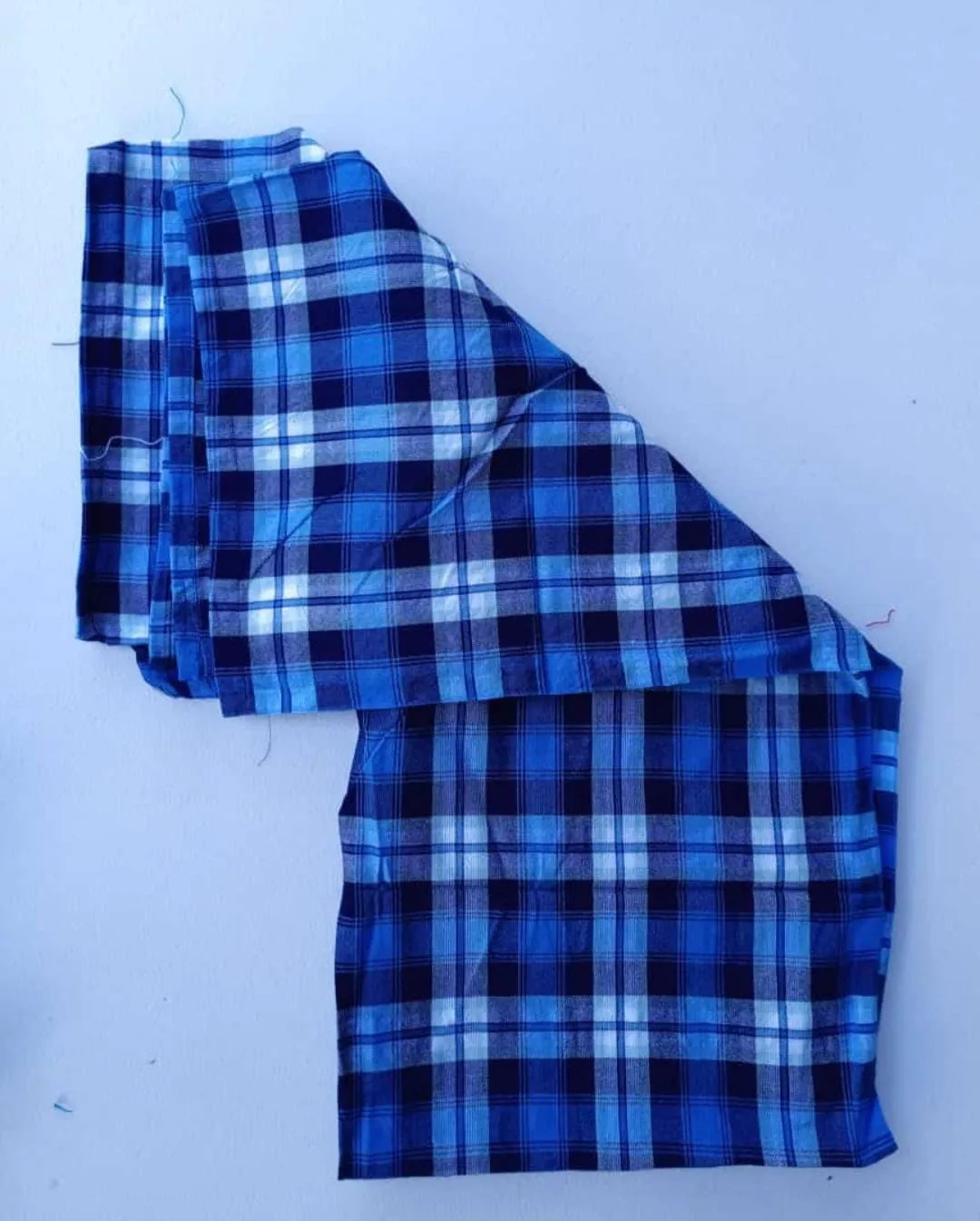 Authentic Maasai Shuka Blanket - Traditional African Tribal Wrap, Red Plaid Safari Blanket for Home Décor or Outdoor Adventures