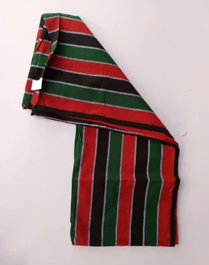 Authentic Maasai Shuka Blanket - Traditional African Tribal Wrap, Red Plaid Safari Blanket for Home Décor or Outdoor Adventures