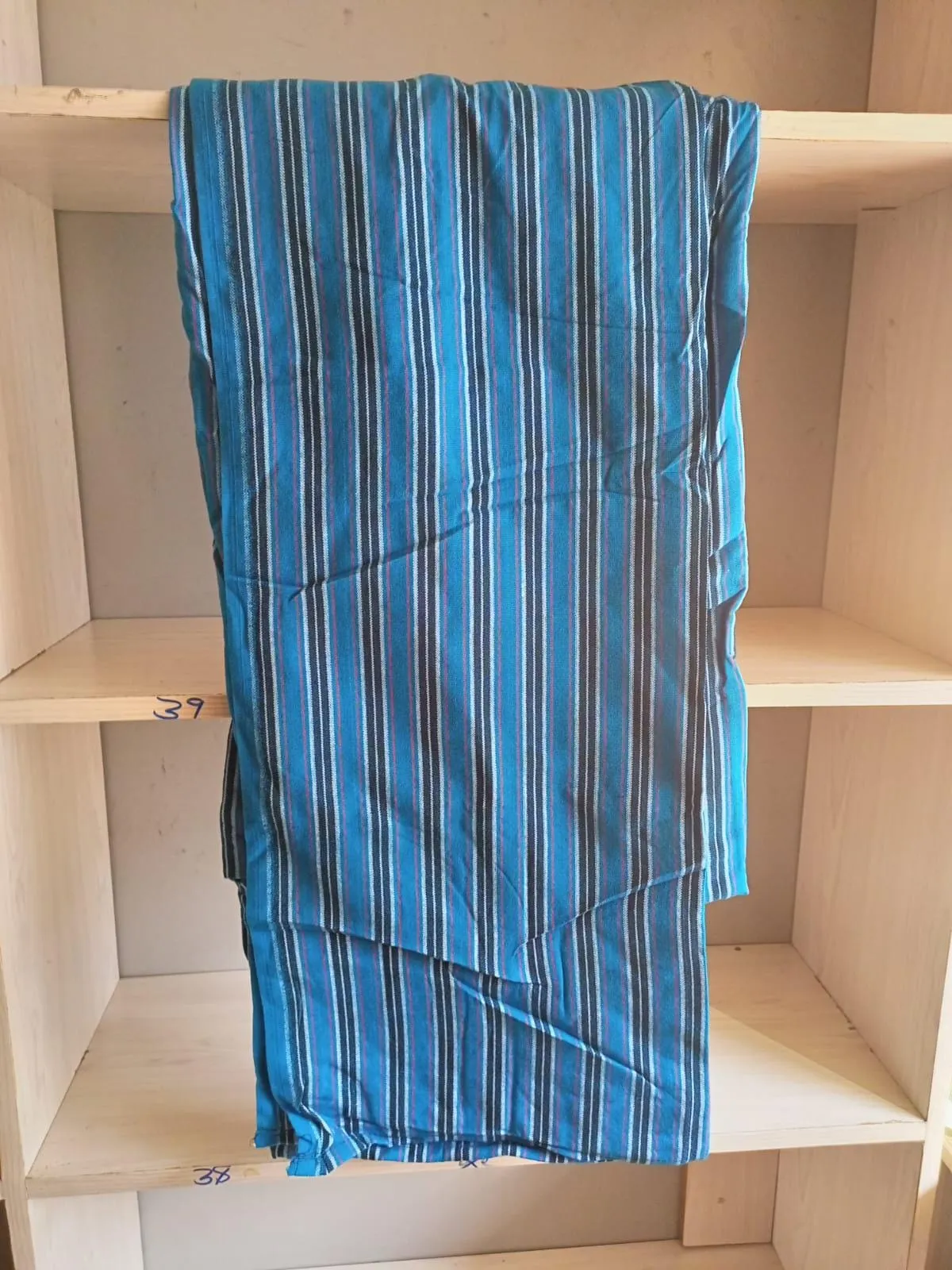 Authentic Maasai Shuka Blanket - Traditional African Tribal Wrap, Red Plaid Safari Blanket for Home Décor or Outdoor Adventures