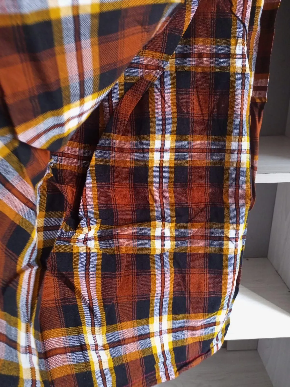 Authentic Maasai Shuka Blanket - Traditional African Tribal Wrap, Red Plaid Safari Blanket for Home Décor or Outdoor Adventures