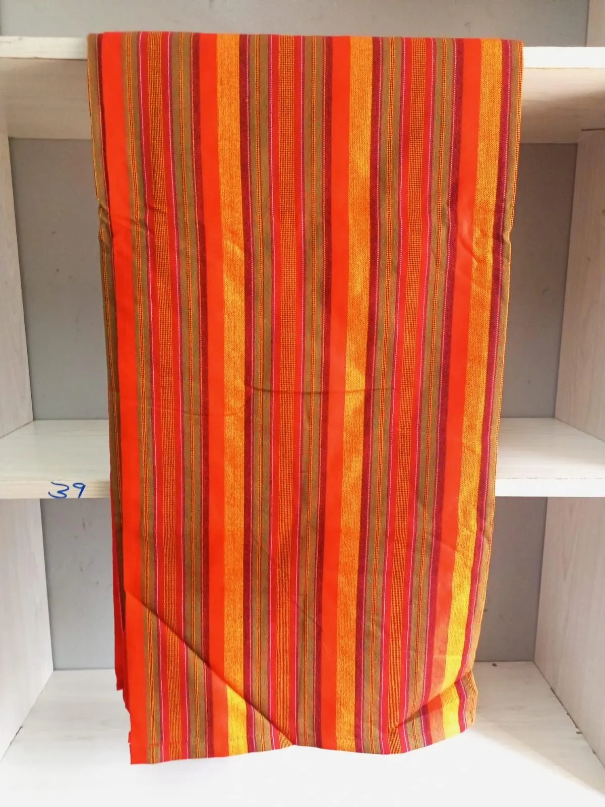 Authentic Maasai Shuka Blanket - Traditional African Tribal Wrap, Red Plaid Safari Blanket for Home Décor or Outdoor Adventures